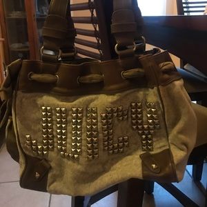 Juicy Couture Gray Shoulder Bag